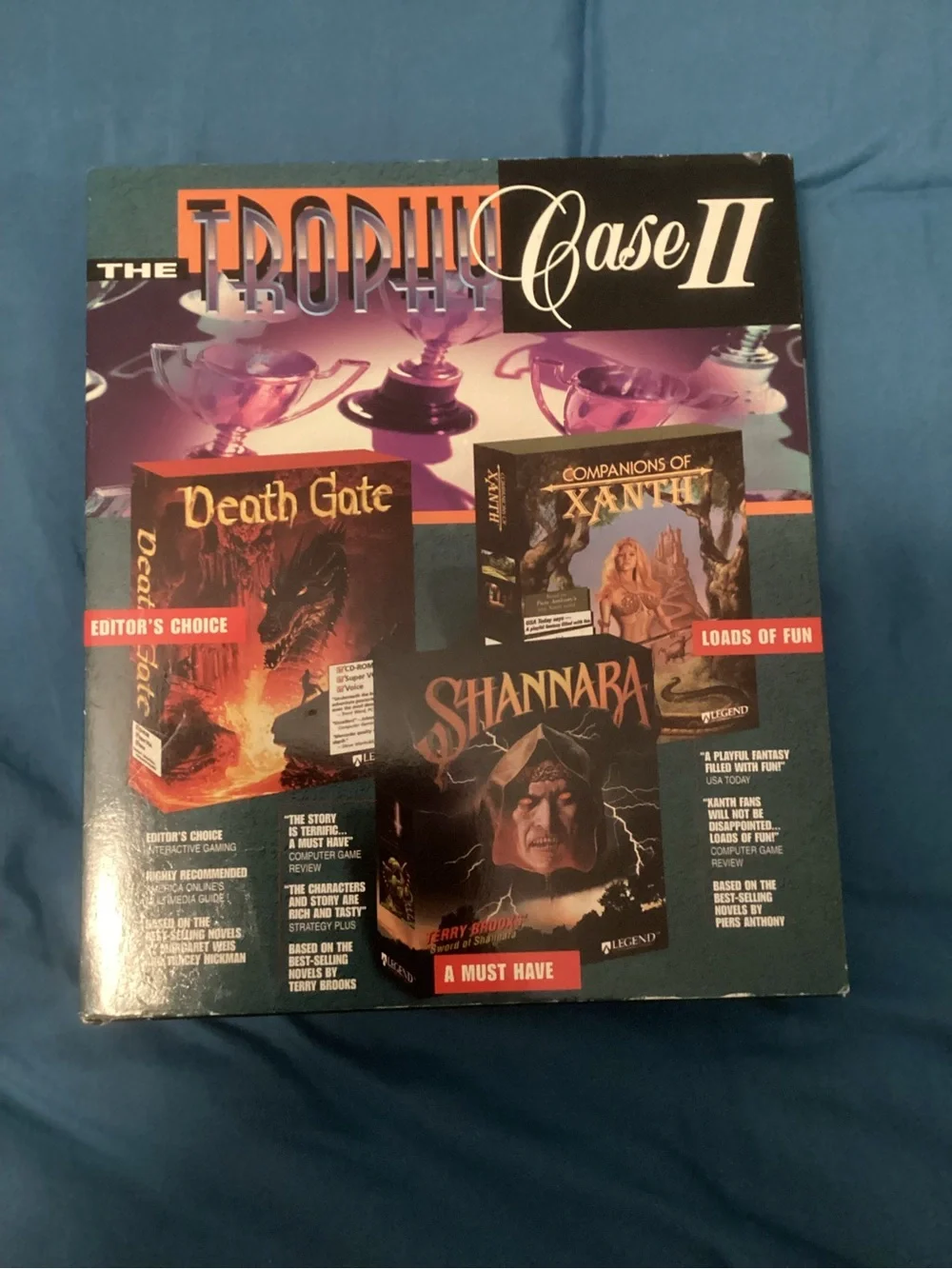Trophy Case II by Sir-Tech (3 PC Games, with Manual, with Box, 1995)